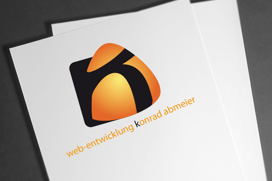 Logoentwicklung: Webentwicklung  Konrad Abmeier