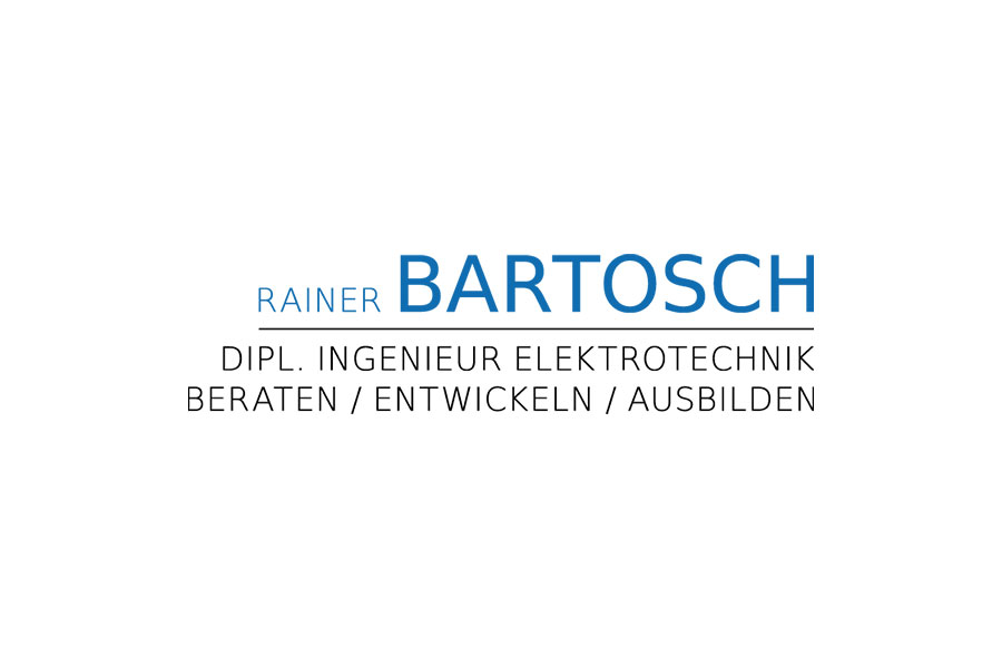 Logo - Rainer Bartosch, Dipl. Ingenieur Elektrotechnik