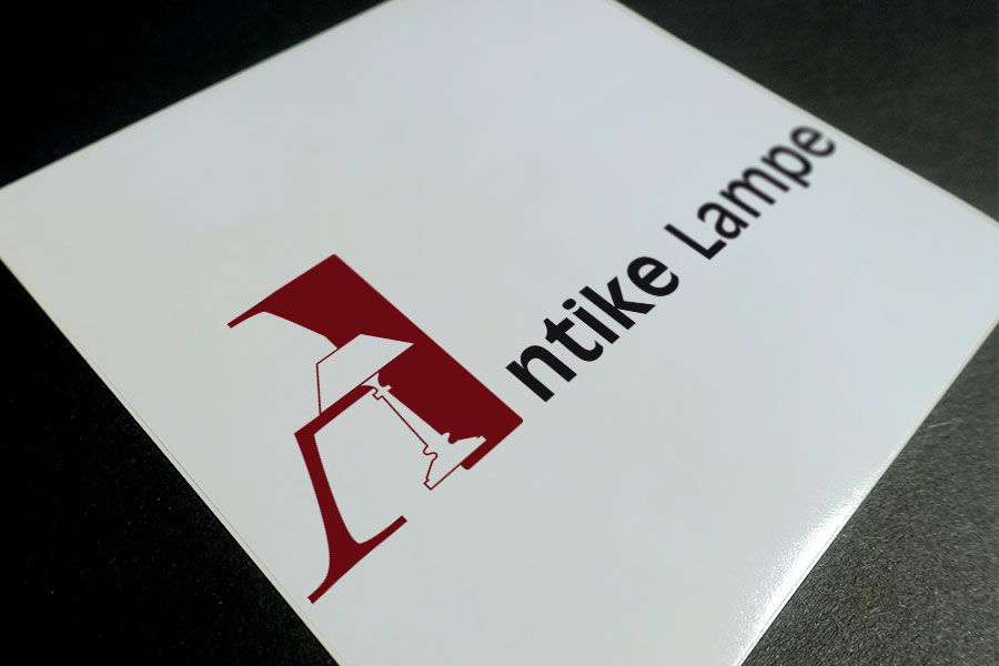 Logo - Antike Lampe -