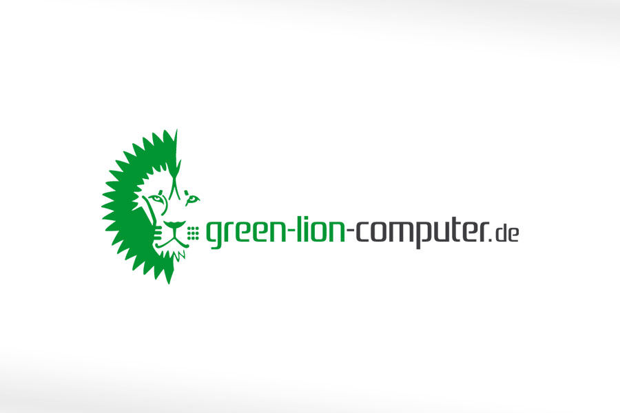 Logoentwicklung - green-lion-computer