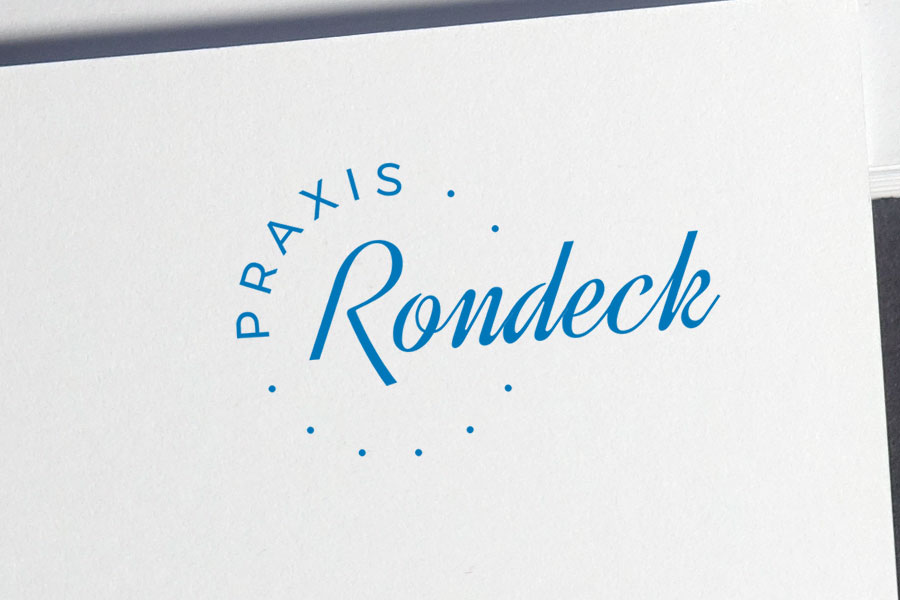 Erstellung des Logos - Praxis Rondeck
