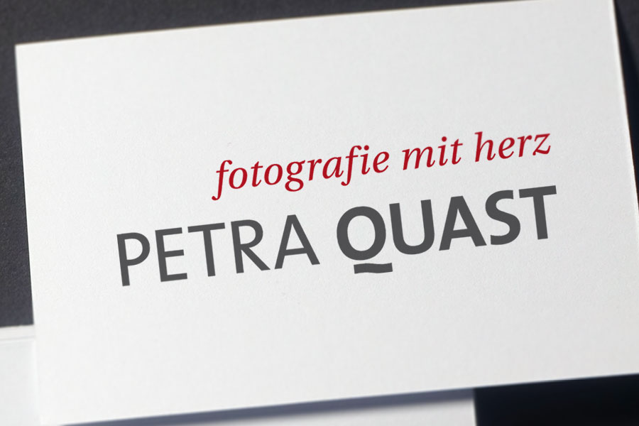 Logoentwicklung Petra Quast Fotografie mit Herz