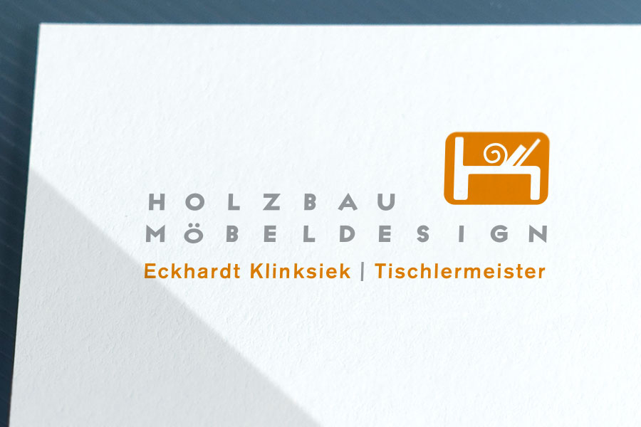 Logoentwicklung Tischlerei Klinksiek